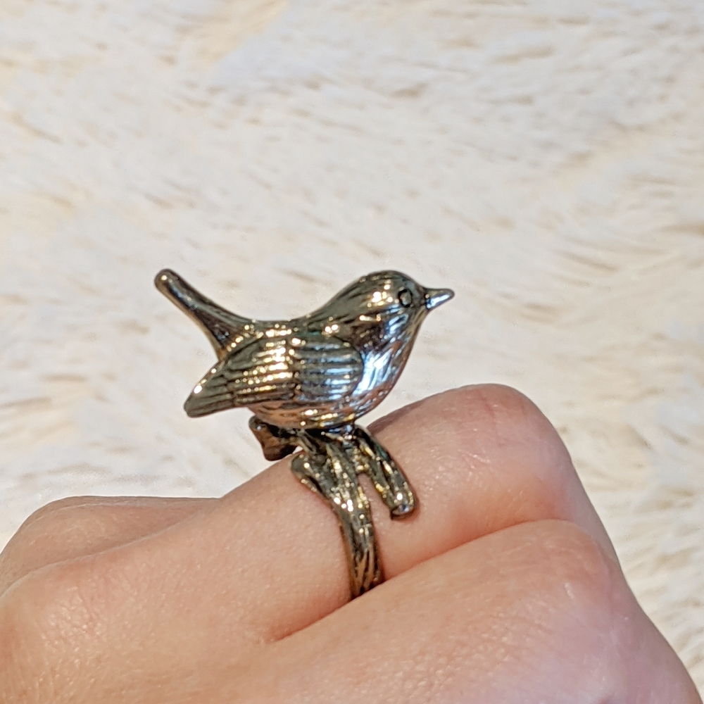 Super Cute Bird Ring View 5